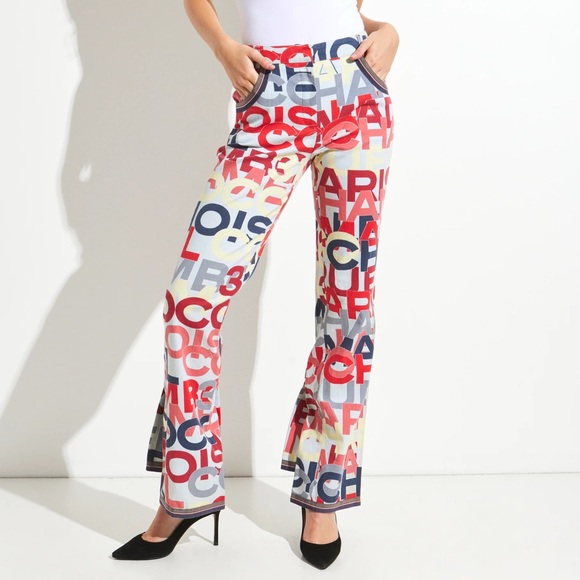 Chanel: Coco Logo All Over Pants - Picture 1 of 16